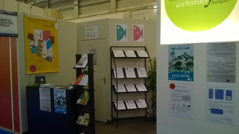 Stand de l'AAF lors de l'édition 2014 du SMCL